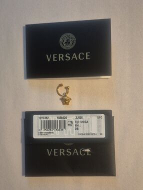 NWT 24kt  Gold Varsace Nose Ring